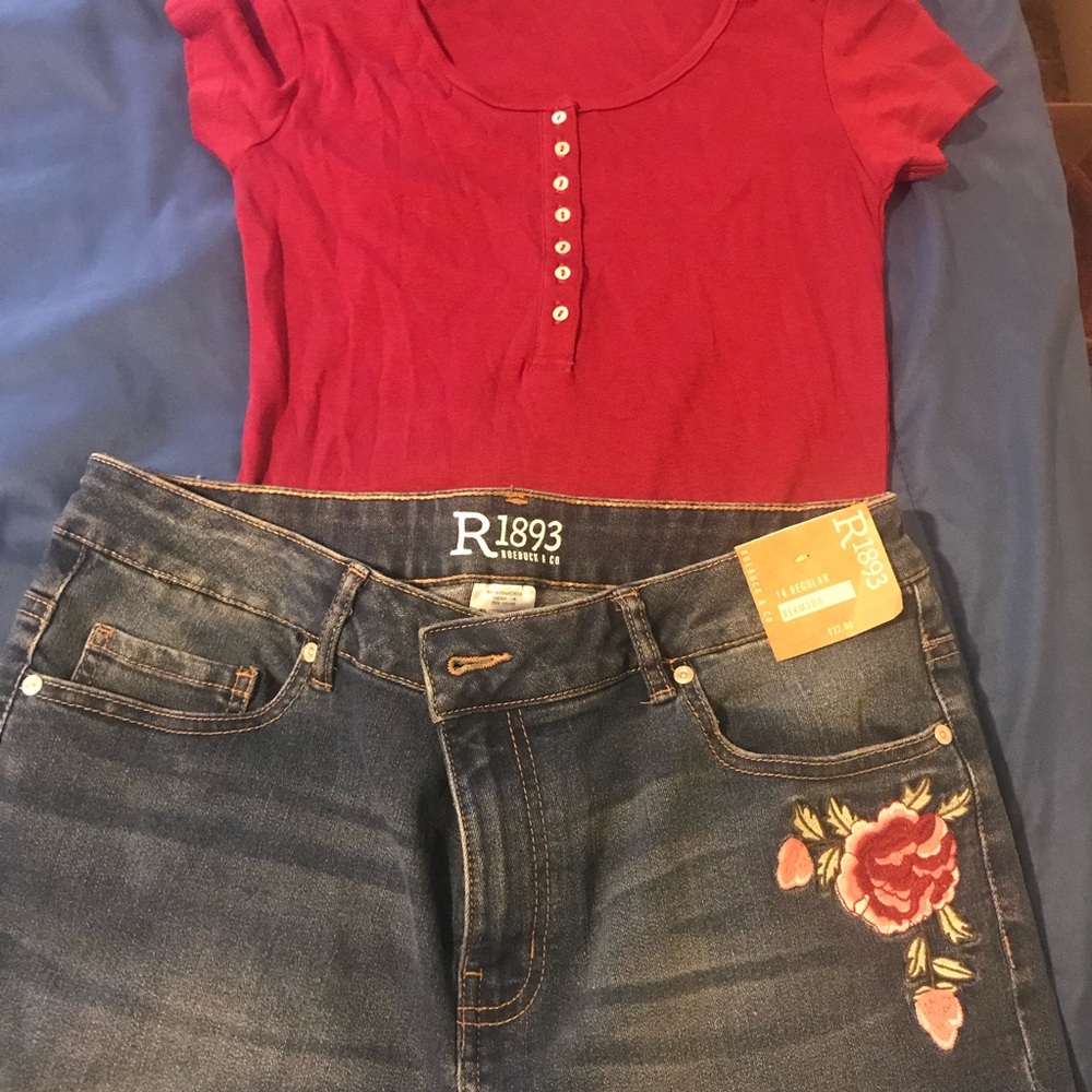 Rue 21 Shirt and Shorts